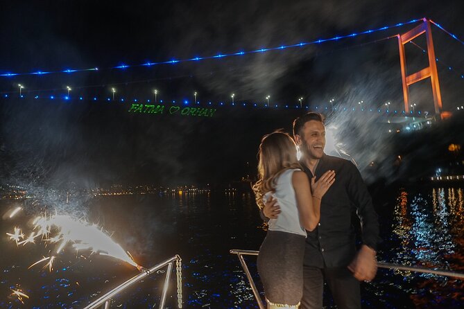 Private Yacht for Surprise Events / Birthday, Proposal, Anniversary, Party etc - Stop-by-stop: from the Europe-Asia strait to Maiden’s Tower by sea