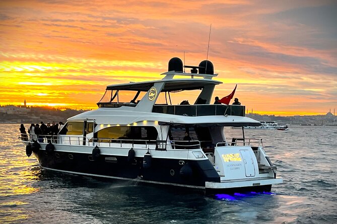 Scenic Bosphorus Sunset Cruise – 2.5 Hours of Luxury & Views - Bridges and castles: the route turns your eyes toward the forts