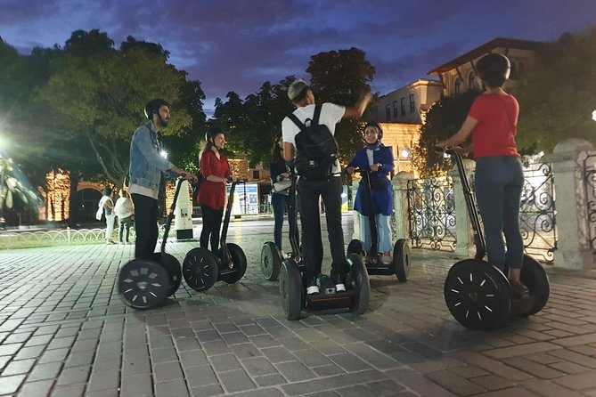 Segway Istanbul Old City Tour - Evening - Getting set up at Alemdar, Çatalçeşme Sk