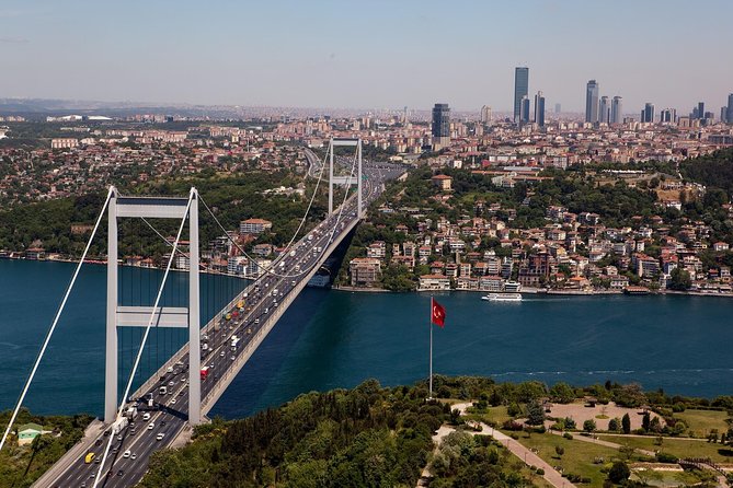 Sunset boat trip on the Bosphorus and Golden Horn - Asian and European Istanbul, Same Trip