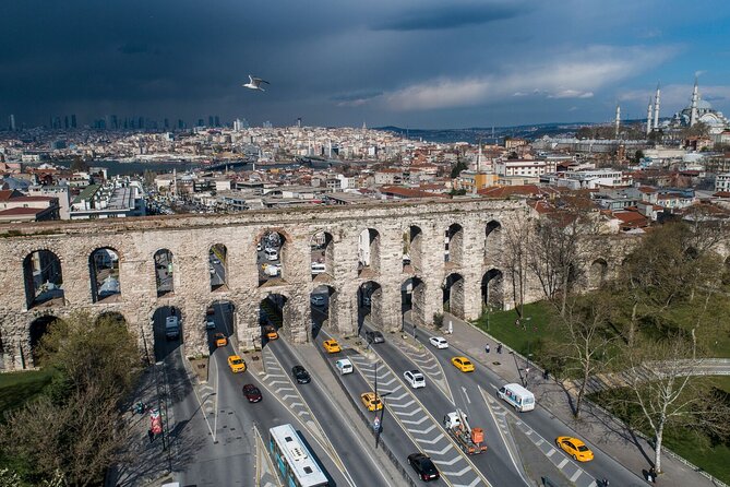 Tour of Byzantine and Constantinople in Istanbul - Tekfur Sarayi on the Golden Horn, the Byzantine palace that became Tekfur