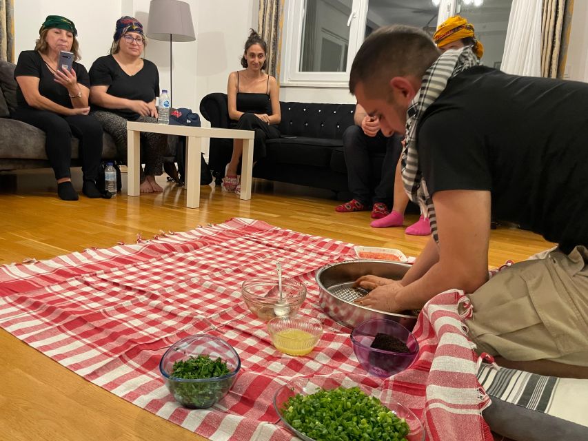 Traditional Home Dinner Night with Çiğköfte - Learn and Eat - A real Istanbul evening, built around shared food