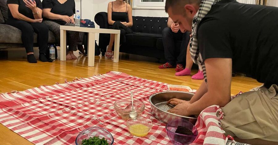 Traditional Home Dinner Night with Çiğköfte - Learn and Eat - How the 2.5-hour evening usually flows
