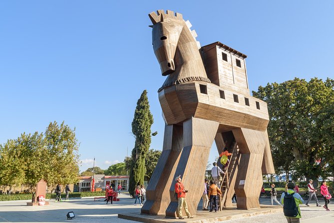 Troy Full-Day Guided Tour incl. Transfer, Ferry Tickets w/Lunch - Canakkale Stop and Trojan Horse Displays