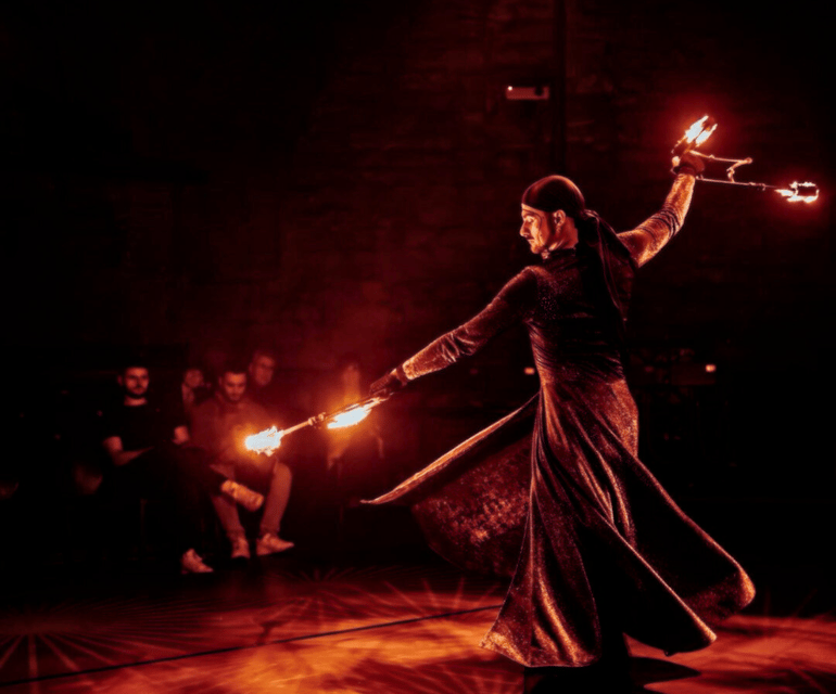 Turkish Dance Show at Hodjapasha Cultural Centre in Istanbul - Small venue perks: seeing faces, costumes, and the lighting that supports it
