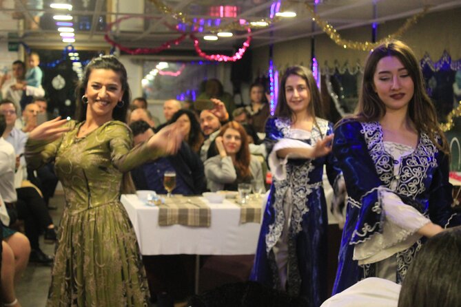 Turkish Night on the Bosphorus - The performances: Anatolian folklore, Turkish belly dancing, and whirling moments