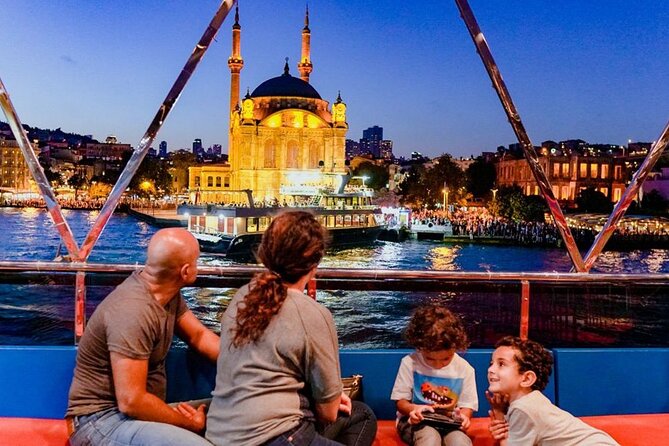 Turkish Night Tour on the Bosphorus w/Private table and pick-up - Çırağan Palace waterfront and what makes it special at night